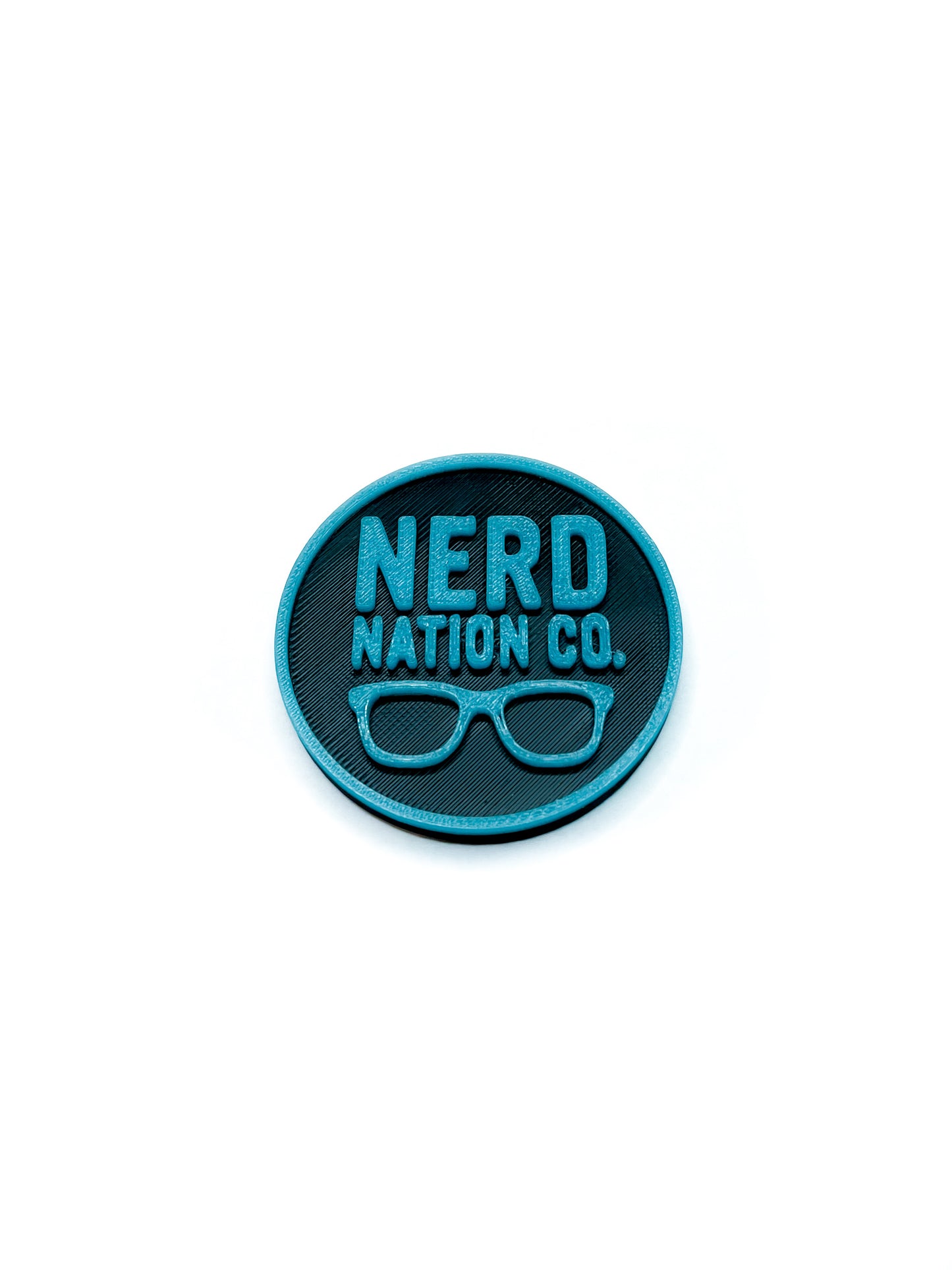 Nerd Nation Co. Blue Glow Button (Large)