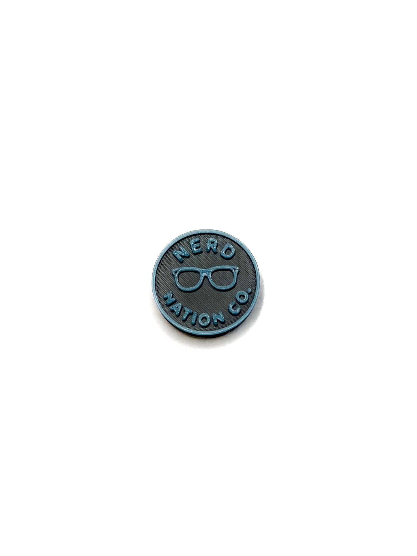 Nerd Nation Co. Blue Glow Button (Small)
