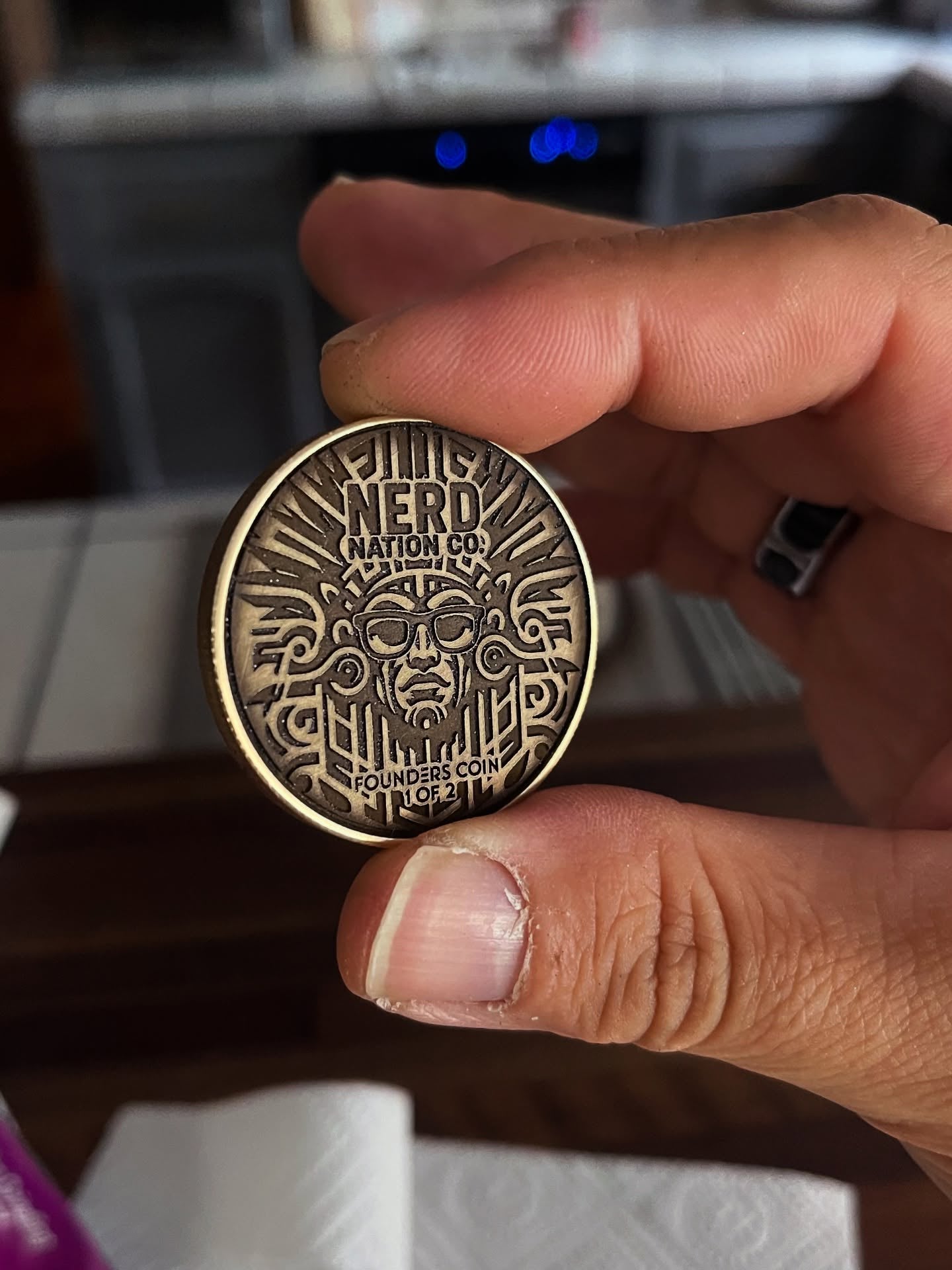 Custom Engraved Challenge Coin