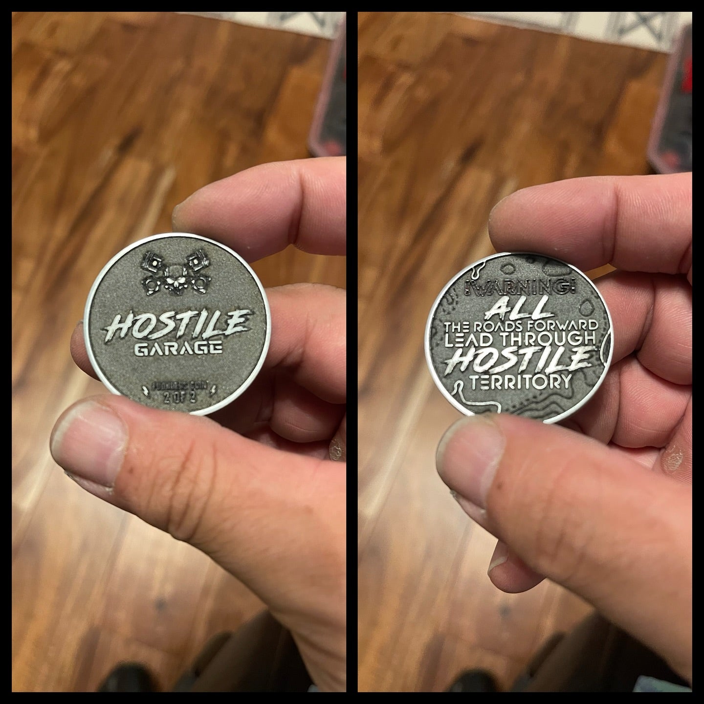 Custom Engraved Challenge Coin