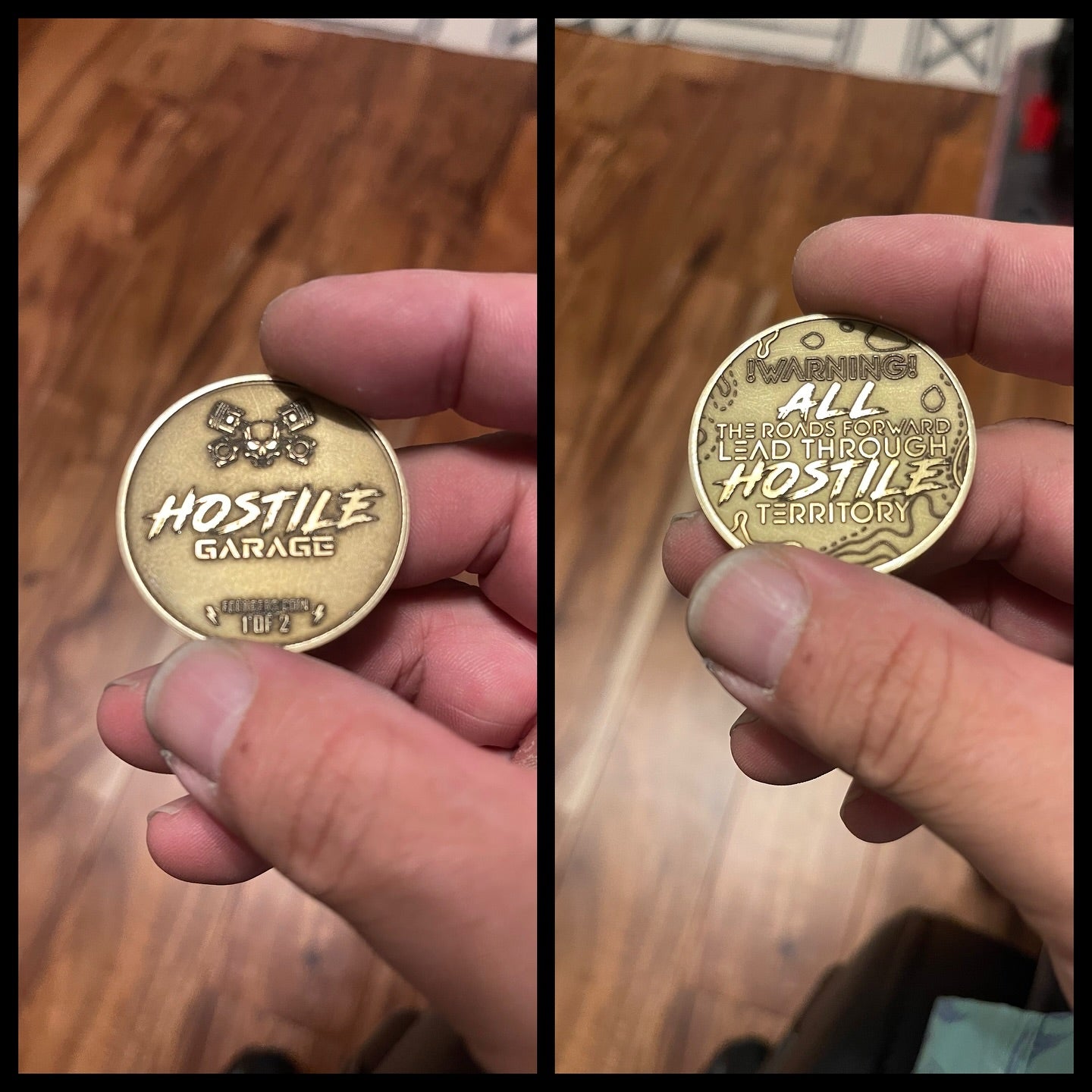 Custom Engraved Challenge Coin