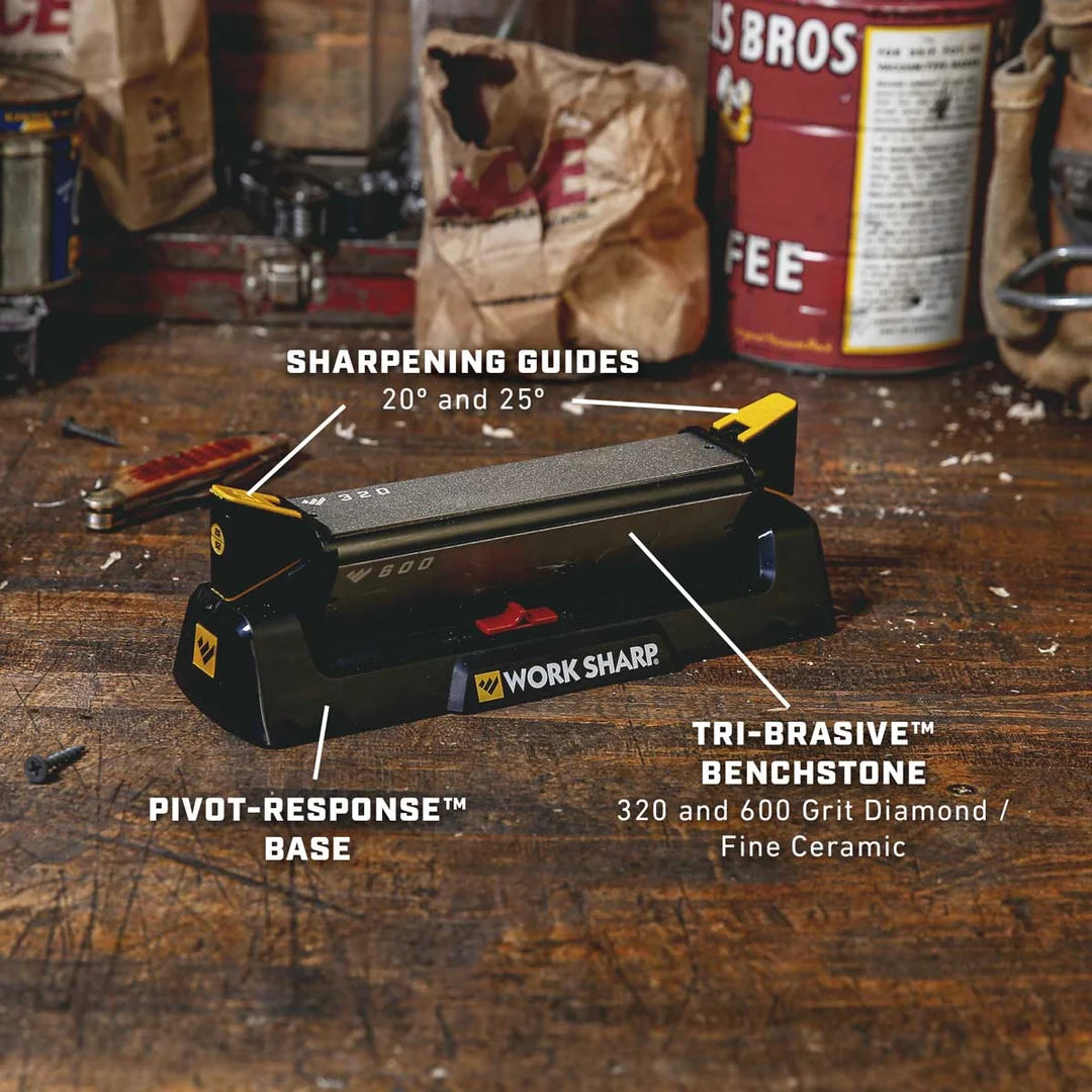 WORKSHARP Benchstone™ Knife Sharpener