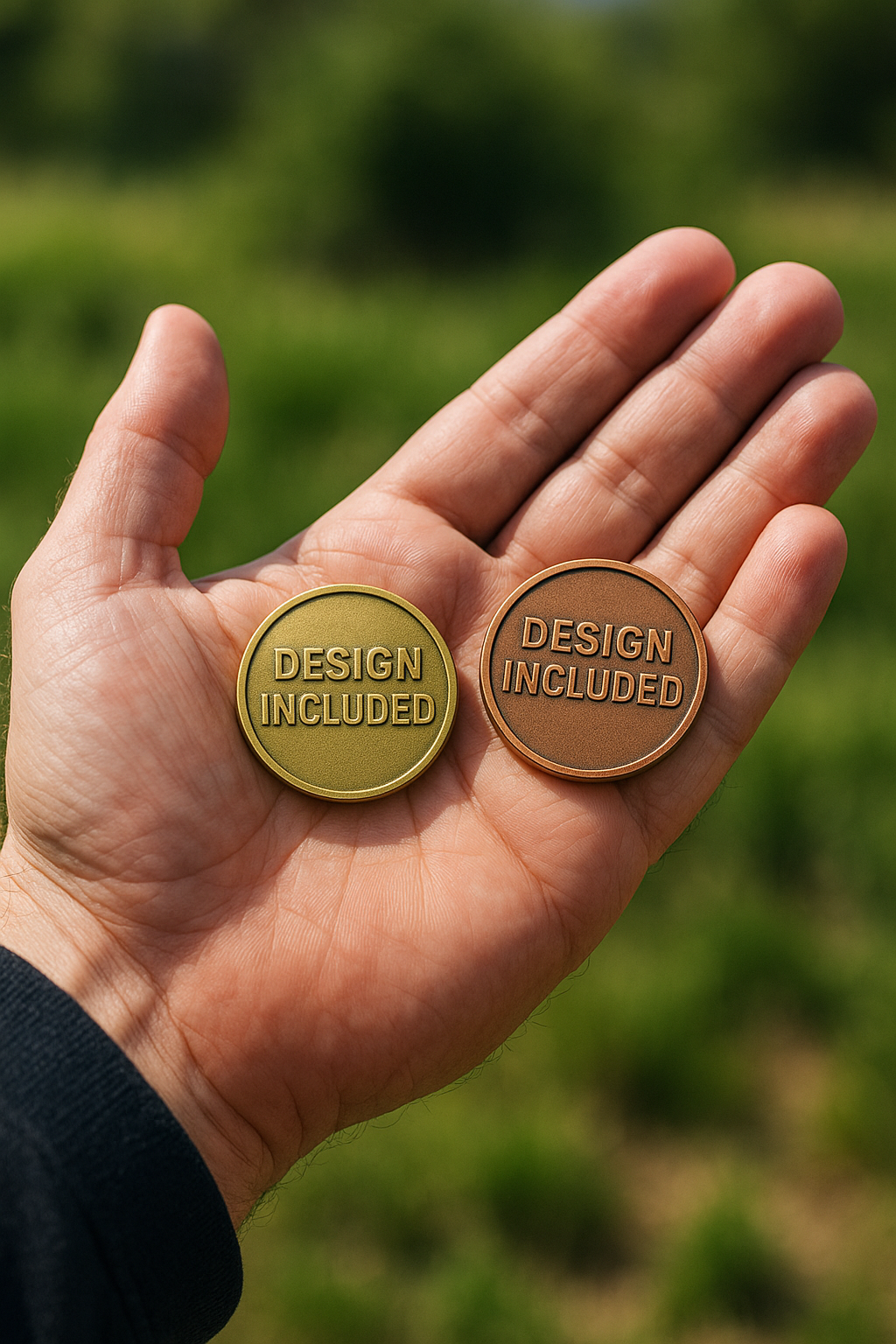 Custom Engraved Challenge Coin