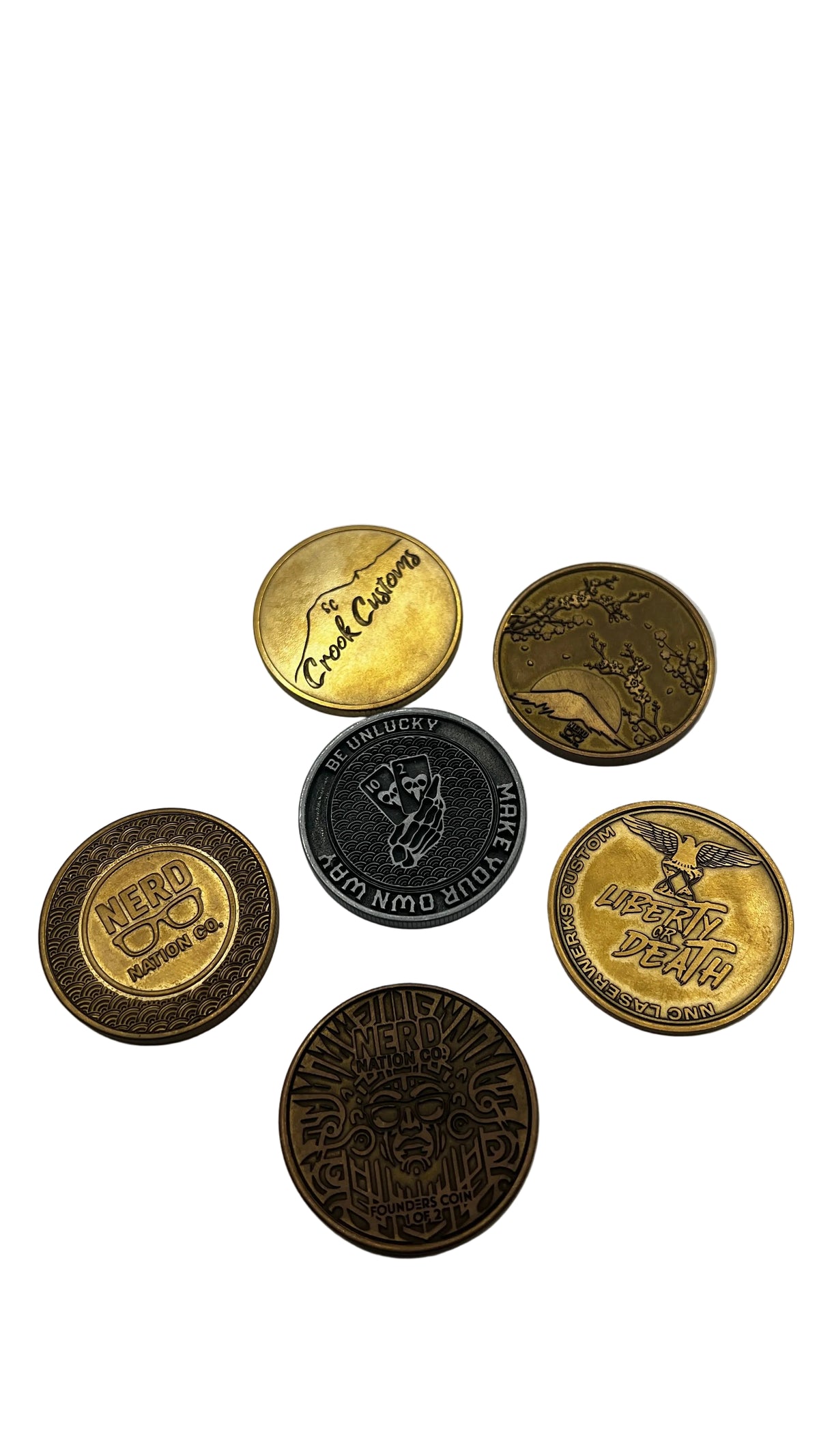 Custom Engraved Challenge Coin