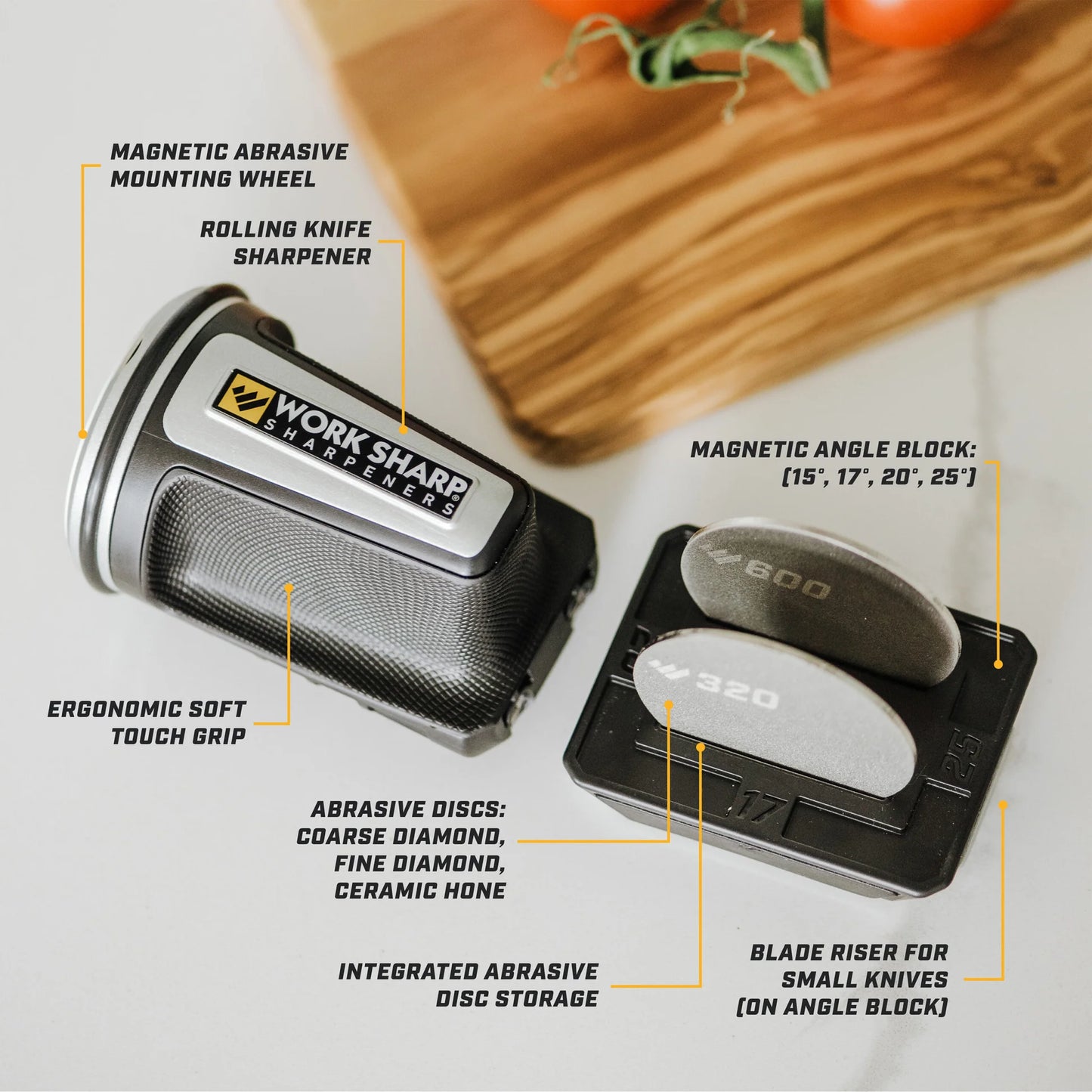 WORKSHARP RKS™ Rolling Knife Sharpener