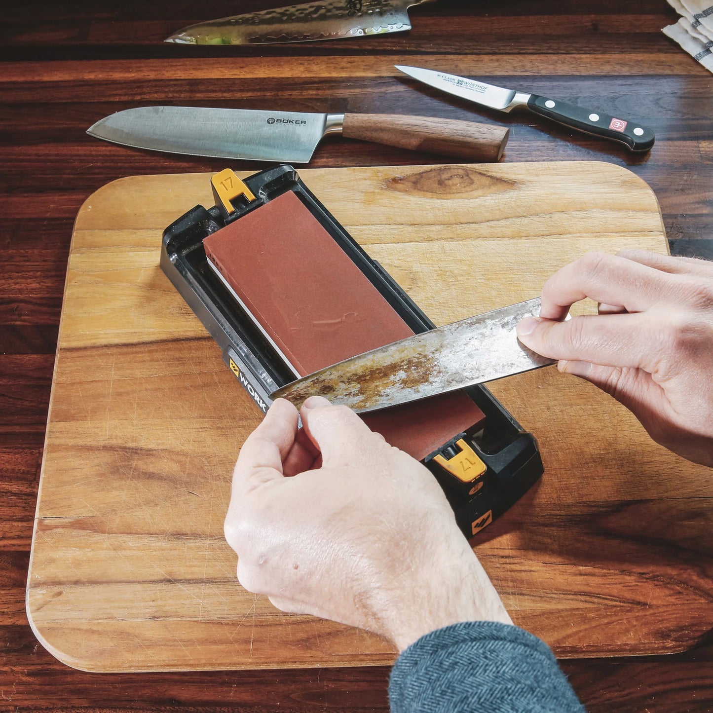 WORKSHARP Whetstone Knife Sharpener